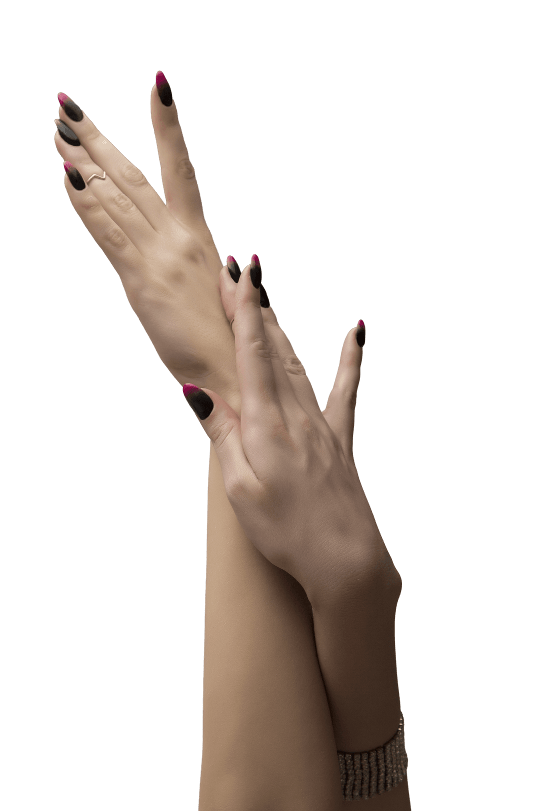 Unhas elegantes feitas por Carol Monteiro Nails